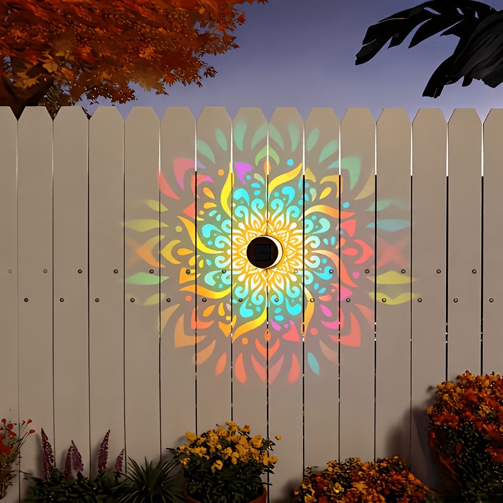 1/2/4 Packs Solar Fence Lights - Outdoor Lighting Waterproof 评论和价格