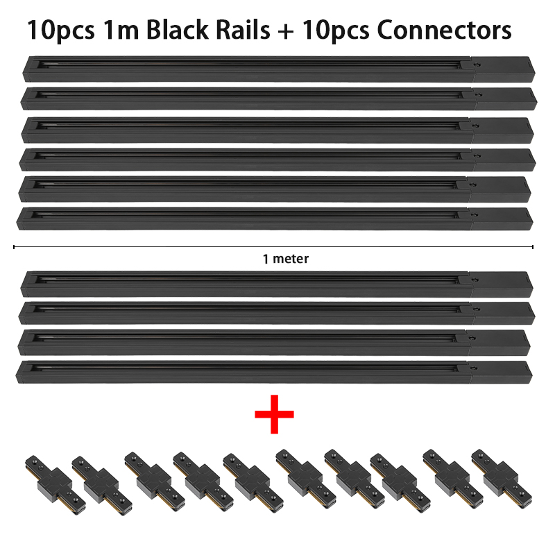 1M Track Rail Kit Spotlight 0. - Outdoor Lighting Track 评论和价格