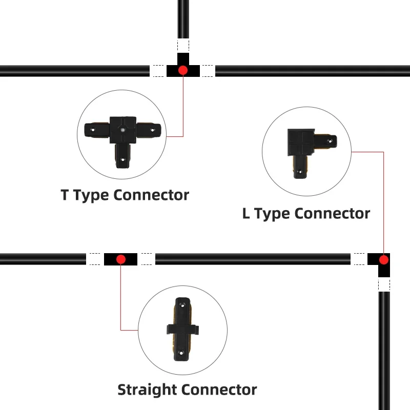 1M Track Rail Kit Spotlight 0. - Outdoor Lighting Track 评论和价格
