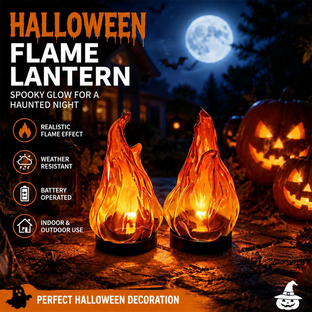 LED Flickering Flame Lantern I - Outdoor Lighting Effects 评论和价格