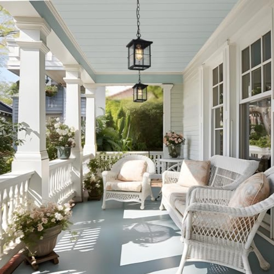 Outdoor Pendant Light Fixture, - Outdoor Lighting Black 评论和价格