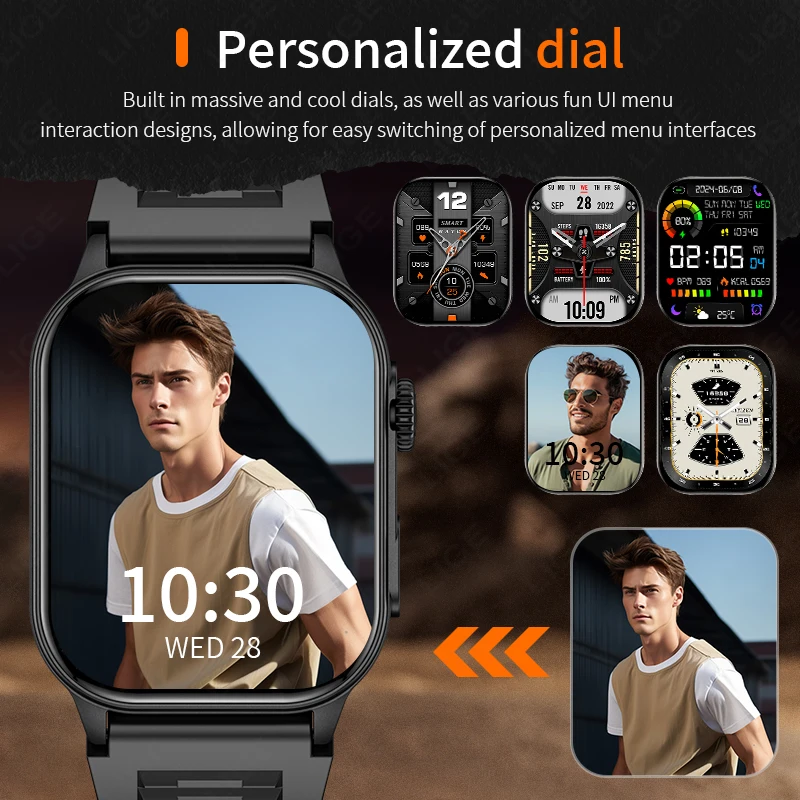 LIGE 2026 Outdoor Smart Watch  - Outdoor Lighting Track 评论和价格