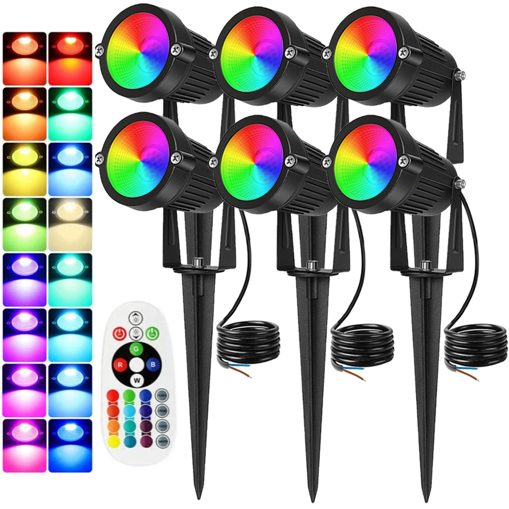 RGBW Landscape Lighting 10W wi - Outdoor Lighting Ip65 评论和价格